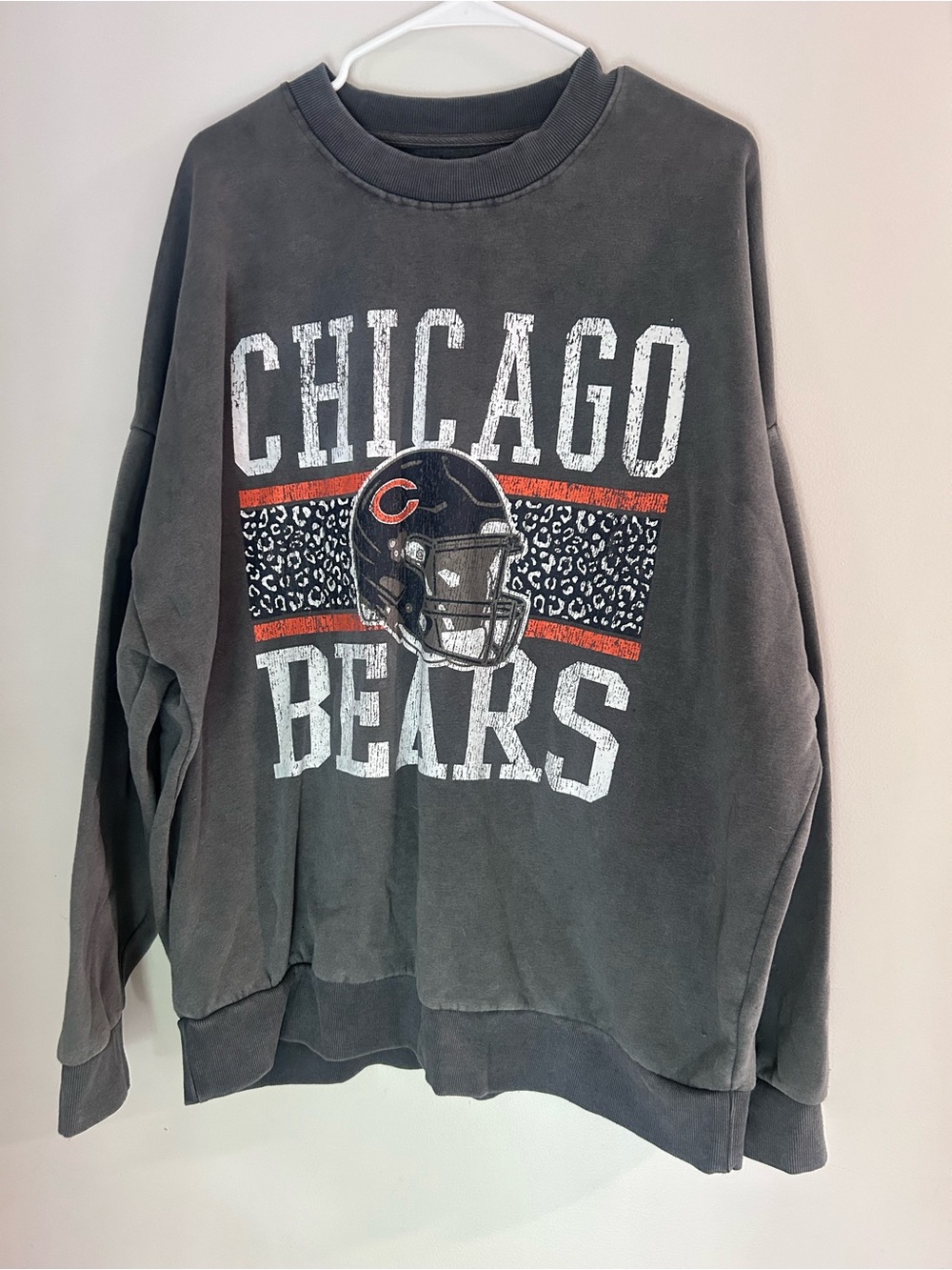 Gameday Couture Chicago Bears Oversized Graphic Sweatshirt XL